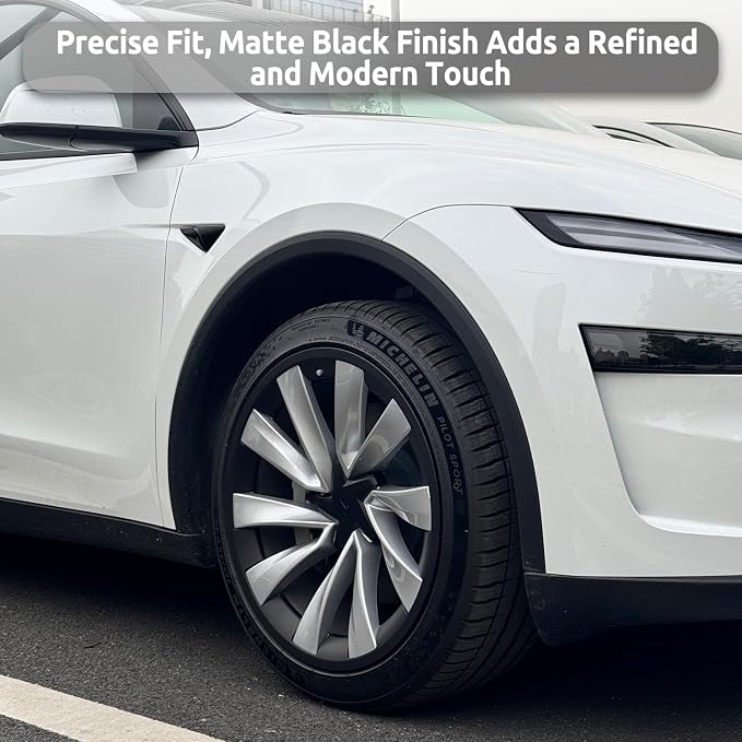 Rim Protector for Tesla 2025 2026 Model Y Juniper 20 Inch Helix Wheel Cover All-in-one Car Tire Trim Rings Rim Case Hubcaps Model Y Juniper Accessories
