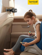Car Headrest Tablet Holder - [3 in 1 Extension Arm] Adjustable Tablet Car Mount for Back Seat, Gifts Road Trip Essentials for Kids, for 4.7-11" Devices, iPad Pro Air Mini, Galaxy, Fire HD