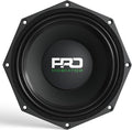 PRO838MB Loudspeaker - 8" Midbass Aluminum Basket, 1400W Max, 350W RMS, 8 Ohms - Premium Quality Audio Door Speakers for Car or Truck Stereo Sound System (MB-PRO838MB)