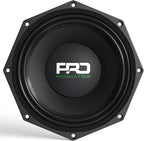 PRO838MB Loudspeaker - 8" Midbass Aluminum Basket, 1400W Max, 350W RMS, 8 Ohms - Premium Quality Audio Door Speakers for Car or Truck Stereo Sound System (MB-PRO838MB)