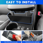 Center Console Organizer Tray Fits for 2010-2024 Toyota 4Runner Armrest Hanging Storage Box Compatible with 4Runner Interior Accessories (Console Hanging)