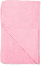 Pet Grooming Microfiber Towel, Embroidered Collection, X-Large,41x23.5, Pink (Pack of 12)