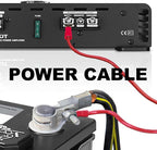 KIT10 4 Gauge Amplifier Installation Wiring Kit - A Car Helps You Make Connections and Brings Power to Your Radio, Subwoofers Speakers