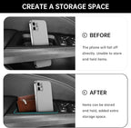 4PCS Door Side Storage Box for Ford Fusion 2013 2014 2015 2016 2017 2018 2019 2020 Front and Rear Accessories Phone Holder Door Grab Handle Pocket Storage Organizer ABS Plastic, Black Mat