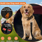 2026 New Dog Car Seat Cover for Back Seat, Fits for Subaru Crosstrek Forester Outback Impreza Legacy WRX Solterra Accessories, Waterproof & Non-Slip Pet Bench Backseat Cover