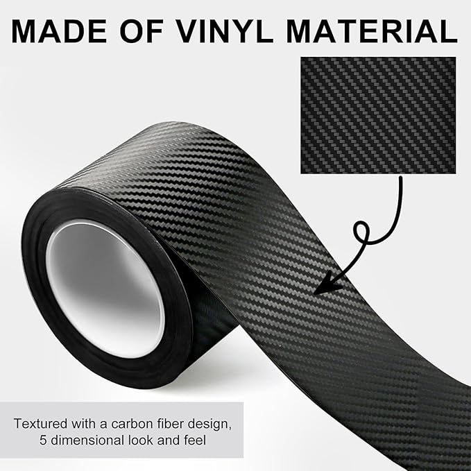 Universal Car Door Edge Guard, 2In x 33Ft Door Sill Protector, Automotive Anti-Collision Strip for Car Door Edge/Front and Rear Bumper/Door Sill Protector, Fits for Most Car, Black