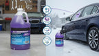 (6 Gallons) - All Season Blast Windshield Washer Fluid, -35°F Protection, Purple, 1 Gallon Jug, Ready to Use (6 GALLONS, Purple All Season Blast -35°F)