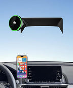 Qi2.2 25W Wireless Charger Car Phone Mount for Honda Accord/Hybrid 2018-22 | 8" Screen,Magsafe Accessories Fast Charging Magnetic Cell Phone Holder Clip Compatible with iPhone Android,Navigation Bracket