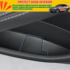 4Pcs Car Door Pocket Organizer Tray for 2026 Tesla Model Y Juniper | Door Pocket Liners, Full-wrap TPE Inserts, Waterproof & Anti-Scratch, Easy to Remove & Clean, Protector Interior Accessories