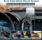 Metal Vent Phone Mount Compatible with 2015-2020 Ford F-150, 2017-2021 Super Duty & 2018-2021 Expedition, Car Solid Phone Holder Cellphone Cradles Bracket Stand for All Smartphone