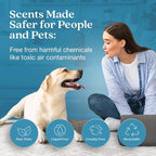 Non-Toxic* Car Air Freshener Auto Stix® - Scents Made Safer - Enjoy Fragrance Lasts Up to 480 Days - Includes Auto Stix® Diffusers & Elastic Loops - Spring Water & Lotus (Pack of 8)