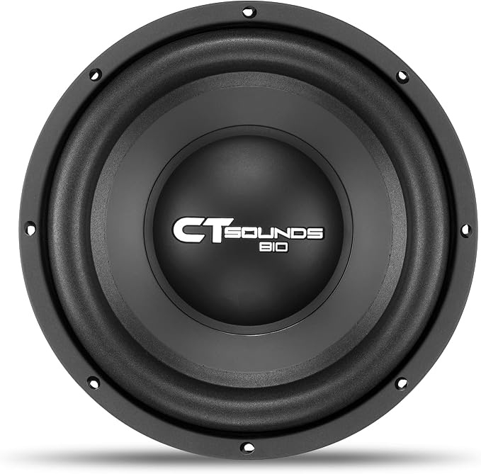 CT Sounds Bio 10” 800-Watt Dual 2-Ohm Car Subwoofer