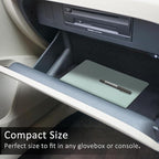 Car Registration and Insurance Card Holder, Vehicle Glove Box Card Organizer Wallet Automobile Accessories for License