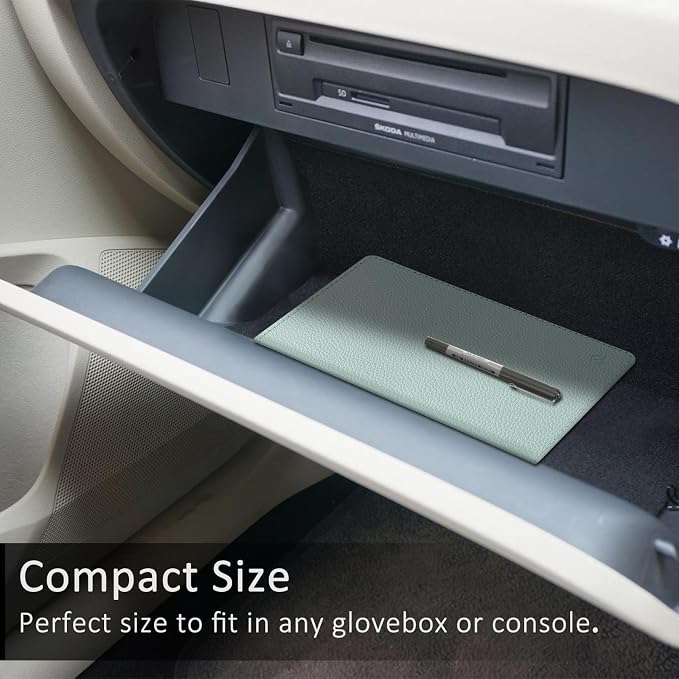 Car Registration and Insurance Card Holder, Vehicle Glove Box Card Organizer Wallet Automobile Accessories for License
