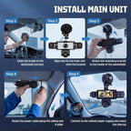 5-Lens Dash Cam for car 360°Wide Angle 3.16 Inch 1080P Dash Camera with Loop Recording Reversing Assistant 24-H Monitoring Easy Installation