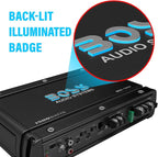OX1.5KM Monoblock Car Amplifier – 1500 High Output, 2-8 Ohm Stable, Low/High Level Inputs, Low Pass Crossover, Bass for Subwoofer