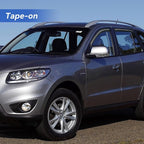 Window Visors Rain Guards for 2007-2012 Hyundai Santa Fe, Out-Channel Window Vent Wind Deflectors Visors Shades for 07-12 Hyundai Santa Fe