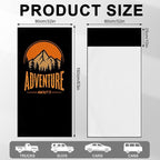 2 Pack Car Towels Seat Cover with Storage Bag, Multifunctional Microfiber Towel for Gym Outdoor Sport Running,Picnic, Beach, Pet Dog Travel,Fits Car SUV Truck (Adventure)