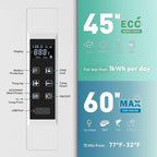 12 Volt Refrigerator, 31QT(29L) Compressor Electric Cooler APP Control, Car Fridge -4℉~68℉, Portable Refrigerator 12/24V DC 100-240V AC, Portable Freezer for Camping, Boat, Travel