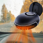 Car Heater, 12V 180W Portable Windshield Defogger and Defroster, 2 in1 Fast Car Heater Defroster Plugs in Cigarette Lighter,Auto Heater for Car With Scution Holder