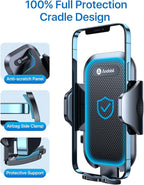 2026 Upgraded Car Phone Holder Mount for Vent, Military Sturdy Metal Clip Air Vent Phone Holder for Your Car Easy Used Cell Phone Car Mount for iPhone 17 Pro Max 15 14 13 Samsung S26 S25