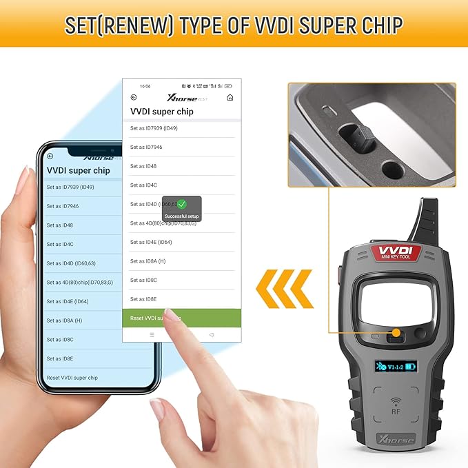 Super Chip, VVDI Super Transponder Chip, XT27A01 XT27A66 Transponder for ID46/40/43/4D/8C/8A/T3/47(Pack of 10)