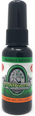 (Mango Green, 1 Pack) Concentrated Air Freshener for Room and Car Spray - Oil-Based Diffuser Spray Bottle - Long-Lasting Bathroom Spray, Car Freshener, & Odor Eliminator Spray