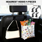 Car Accessories Gift Set for New Drivers, 13PCS Everyday Car Essentials Kit with Registration Insurance Holder, Cup Holder Coasters, Headrest Hooks & Cleaning Brushes for Men & Women