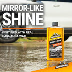 Ultra Shine Car Wash and Wax, Car Wax and Cleaner for Cars, Trucks and Motorcycles, 16 Fl Oz