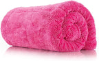 The Liquid8r M22, Absorbent 70/30 Blend Microfiber Drying Towel for Cars, Trucks, and SUVs, Safe for Detailing, Scratch-Free, Twist Loop, 2200 GSM, 20x20 Inches, Pink