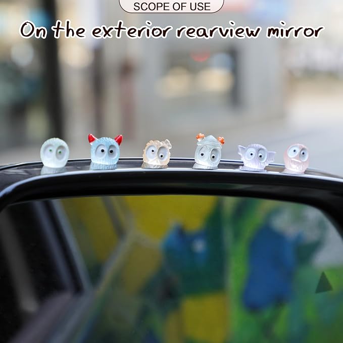Cute Soot Sprites,35 Pcs Automotive Interior Decoration Accessories for Car Rearview Mirror and Dashboard,Cute Anime Decor for Home Garden Office,Funny Ornament Gifts(Multicolour)