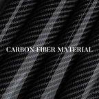 Carbon Fiber Steering Wheel Cover, Snap on Car Steering Wheel Cover Set Accessories 3pcs Wrap Grip Non Slip Protector Universal Glossy Black