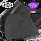 AIDEA Microfiber Towels for Cars-2PK, Large Professional Car Drying Towel, Scratch-Free & Absorbent Drying Towel for Cars, SUVs, RVs, Trucks, and Boats, 24inx 31in, Grey