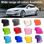 Car Silicone Steering Wheel Cover, Soft Anti-Slip Auto Steering Wheel Protector Fit 14 Inch, Universal Vehicle Interior Accessories for Cars, SUVs, Trucks, and Vans (Yellow)