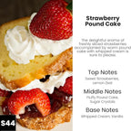 Car Air Freshener Diffuser 2 Pack Hanging Air Freshener Diffuser - Strawberry Pound Cake Fragrance Oil Air D iffuser for Car, 45+ days Long Lasting Fragrance Made in USA (S44)
