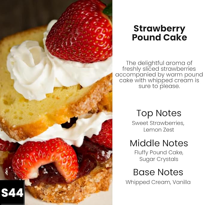 Car Air Freshener Diffuser 2 Pack Hanging Air Freshener Diffuser - Strawberry Pound Cake Fragrance Oil Air D iffuser for Car, 45+ days Long Lasting Fragrance Made in USA (S44)