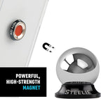 Steelie Original Dash Kit - Magnetic Phone Mount for Car Dashboard - Car Phone Holder with Strong Steelie Magnet & 3M VHB Adhesive