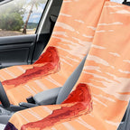 Car Seat Towel Covers with Storage Bag, 63 x 32 Inch Universal Non Slip Waterproof Sweat Protector for Car Truck, Gym Swimming Running, Machine Washable (2 Pack,Rock Arch)