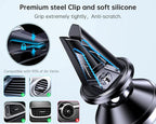【2-PACK】Car vent Magnetic Phone Mount[ Easily Install ] Reusable Magnetic phone holder for car vent air[ Strong Magnet ] [ 360° Rotation ] Fit for iPhone 17 Pro Max 16 15 Samsung & All cell phone