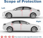 16.4 Ft Car Door Edge Guards, Rubber Edge Trim, Cars Door Edge Guard Protector Easy to Cut, Universal Fit for Most Vehicles, Paint Protection for Trucks, SUVs, and Sedans, No Glue Required