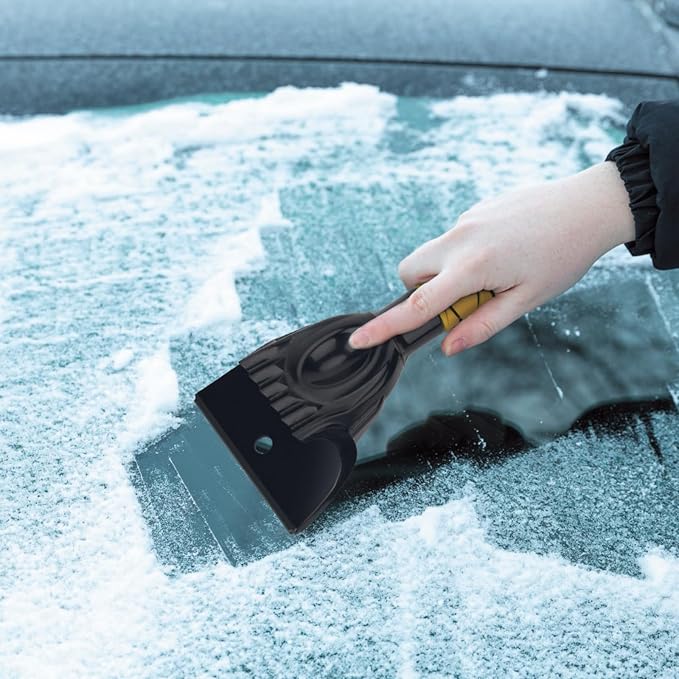 Ice Scrapers for Car Windshield, 2 Pack 27'' Snow Removal Brush for SUV and Truck Window, Automotive Winter Accessories