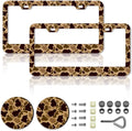 Duck Vintage camo License Plate Frames，camo Car Accessories for Women and Men ，Cute Aluminum License Plate Frame Fits Standard US Vehicles Size 12.2 x 6 Inch (Camouflage-Duck Vintage)