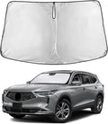 Windshield Sunshade Compatible for Acura MDX 2021-2024 2025 2026, Sun Visor for Front Windshield & Window Sun Shade Cover, UV Heat Blocker & Protector, Car Accessories