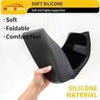 Door Side Storage Tray Compatible with 2023-2025 2026 Honda Pilot 2026 Passport 4PCS Side Door Storage Box Organizer Front & Rear Car Side Phone Pocket Silicone for 2024 Pilot Accessories