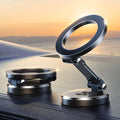 Fits MagSafe Car Mount, [All-Metal] Magnetic Phone Holder for Car with Strong Magnets, 360° Adjustable iPhone Car Mount, Car Accessories for Women Men, for iPhone 17 Pro Max 16 15 14 13 12