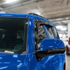 Goodyear Shatterproof Window Deflectors for Jeep Grand Wagoneer 2022-2026, Tape-on Rain Guards, Window Visors, Vent Deflector Visor, Car Accessories, 4 pcs. - GY008760