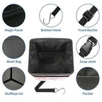Car Trash Can – Multi-Purpose, Lightweight and Portable with Durable Water-Resistant Coating, No Installation Required, Practical and Ample Capacity, Variety of Colors.Cherry Blossom Pattern