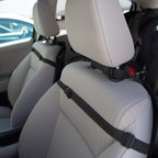 Teknon (2 Pack Car Seat Protector Kick Mats Backseat Organizer Car Seat Covers Kick Mat With Storage Pockets