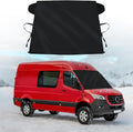 Windshield Cover for Ice and Snow Fit 2007-2024 2025 2026 Mercedes-Benz Sprinter Waterproof Windshield Frost Cover for Vans, for Sprinter All Weather Protection Heavy-Duty Snow Shield Dust Protector