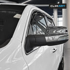 in-Channel Incredibly Durable Rain Guards for Dodge RAM 1500 2019-2026 Quad Cab, Original Window Deflectors, Vent Deflector, Vent Window Visors, Dark Smoke Truck Accessories, 4 pcs- 619363